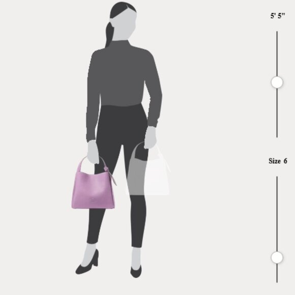 Kate Spade Knott Convertible Carryall Medium Crossbody Tote Purse NWT Wisteria - Picture 7 of 7